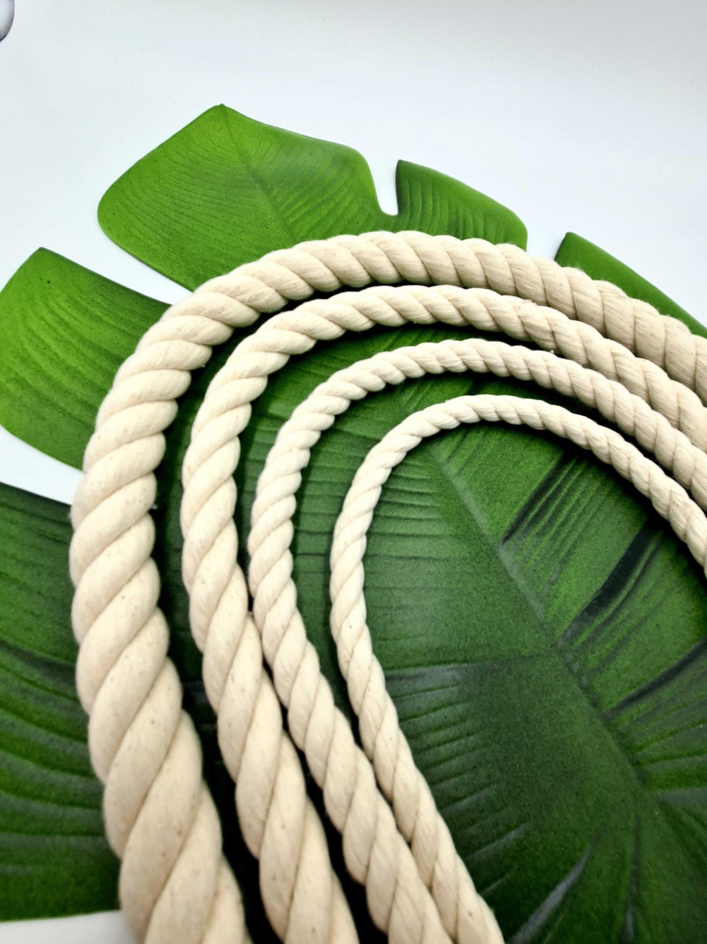 20mm Macrame Rope Macrame Natural Cotton Rope | 3 ply Twisted Rope Stardust Melbourne