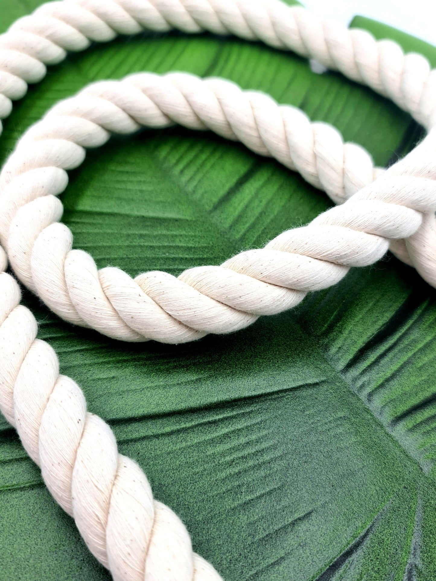 20mm Macrame Rope Macrame Natural Cotton Rope | 3 ply Twisted Rope Stardust Melbourne