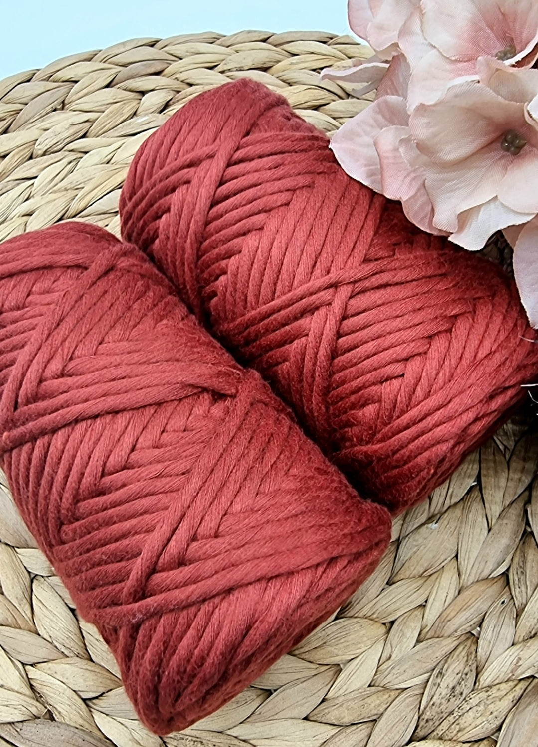 Red Velvet - 3MM Single Strand Luxe Cotton String Stardust Melbourne