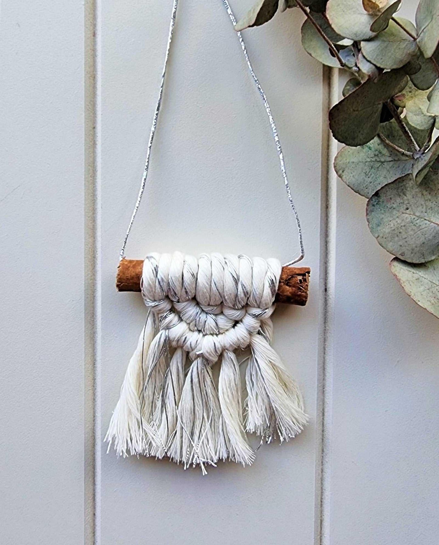 Christmas Cinnamon Stick | Macrame Ornaments - Stardust Melbourne