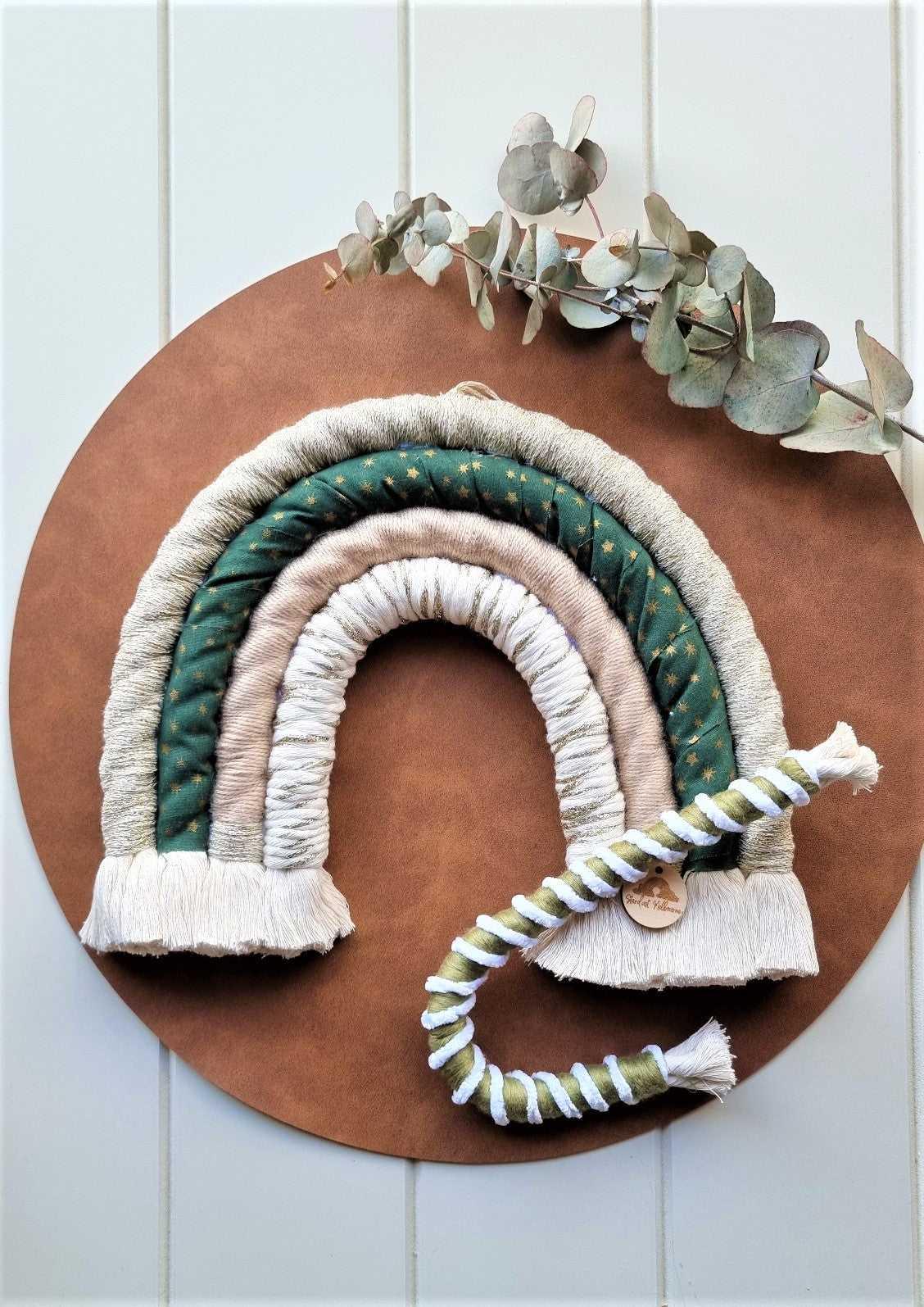 Christmas Macrame Rainbow Design | Large in Size - Stardust Melbourne