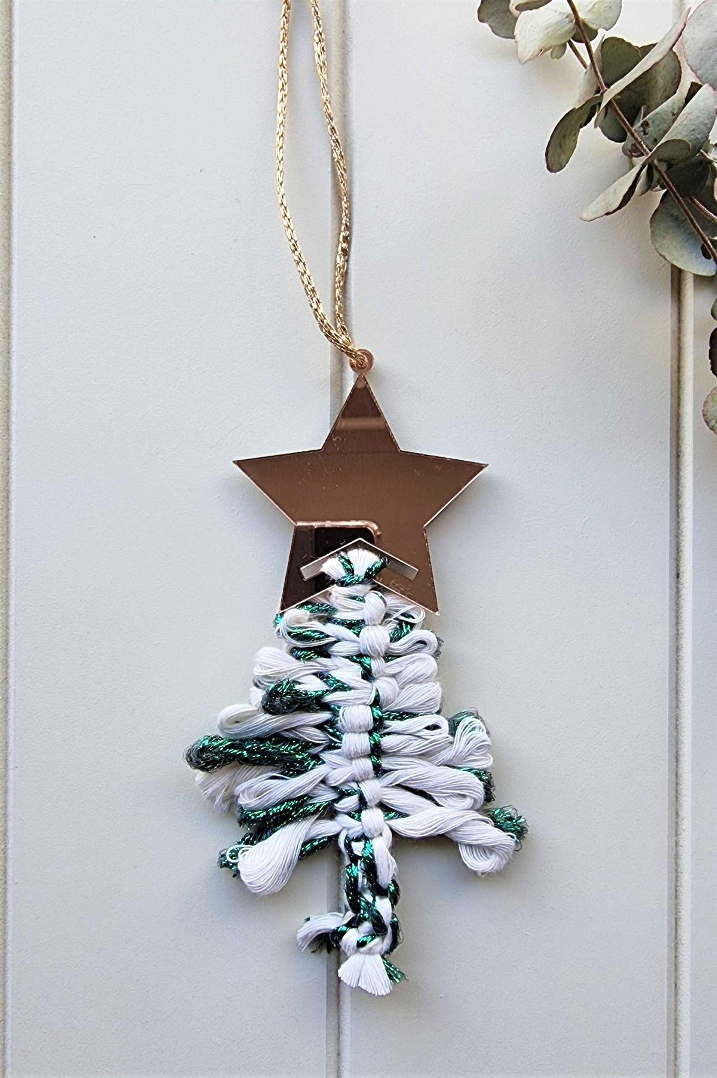Christmas Tree Gift with a Star | Macrame Ornaments - Stardust Melbourne
