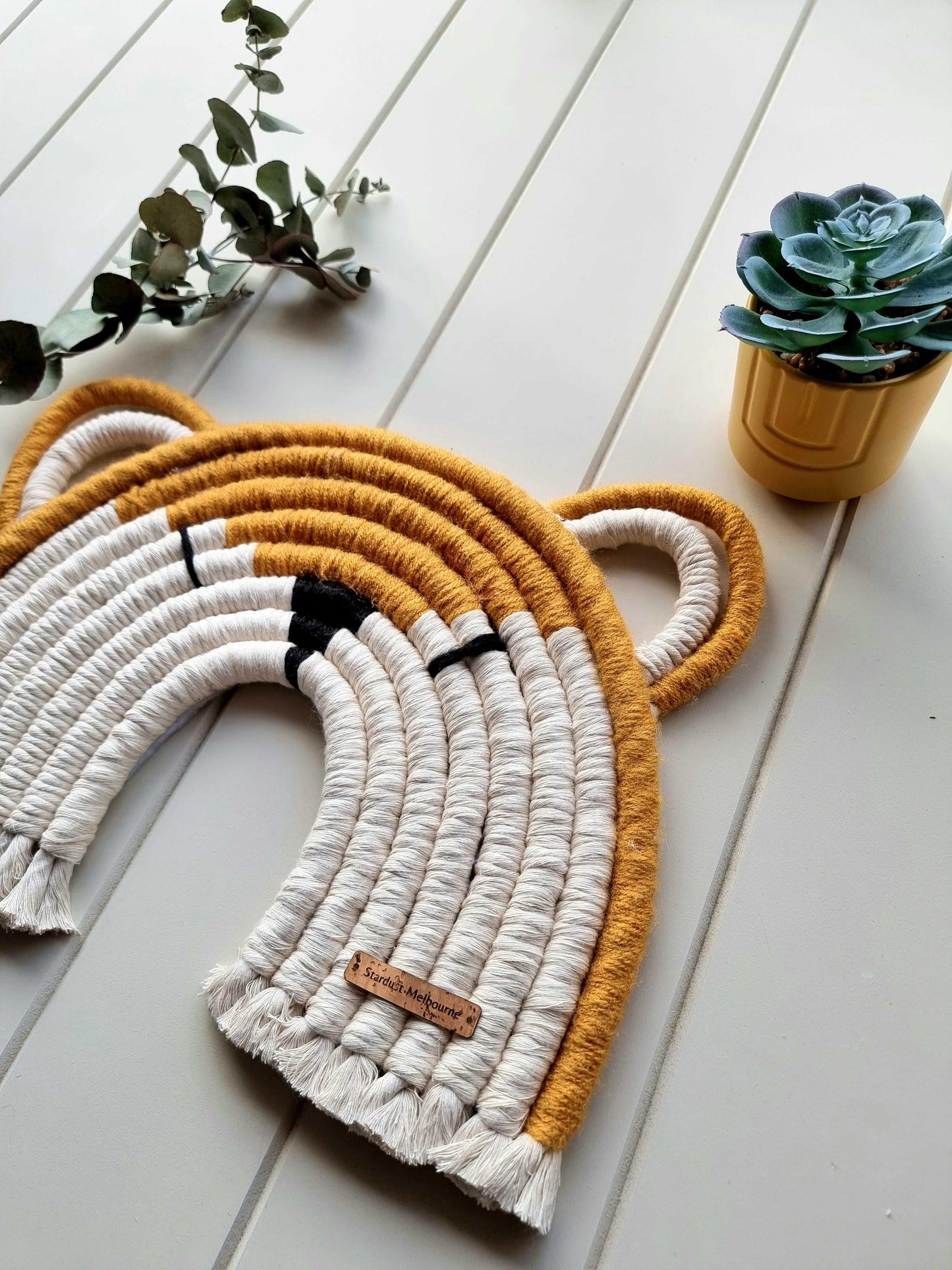 Fox Rainbow Macrame Wall Decor - Stardust Melbourne