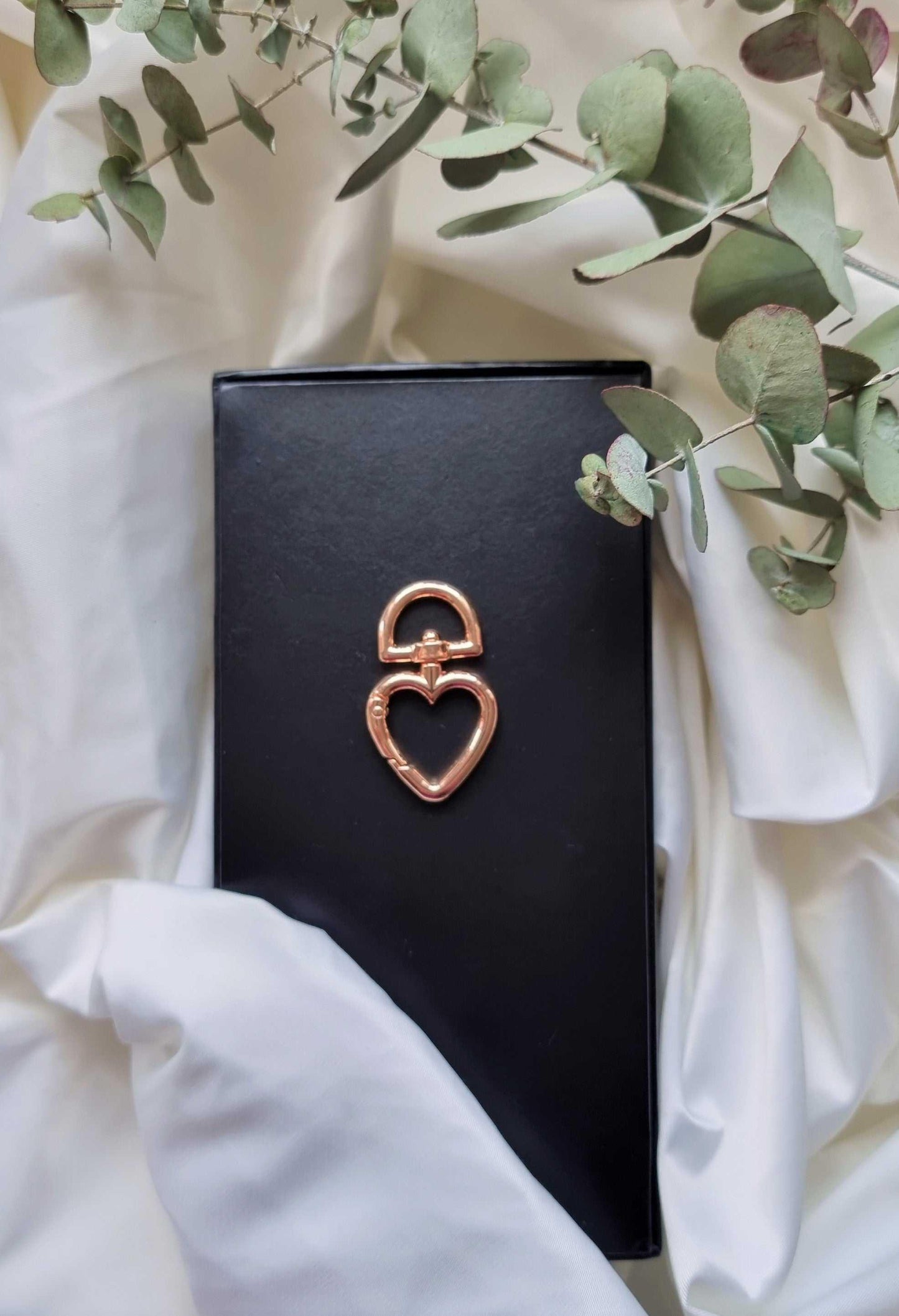 Heart Shaped Key Ring Clasps 3 Piece 27mmx45mm | Large Bottom Stardust Melbourne