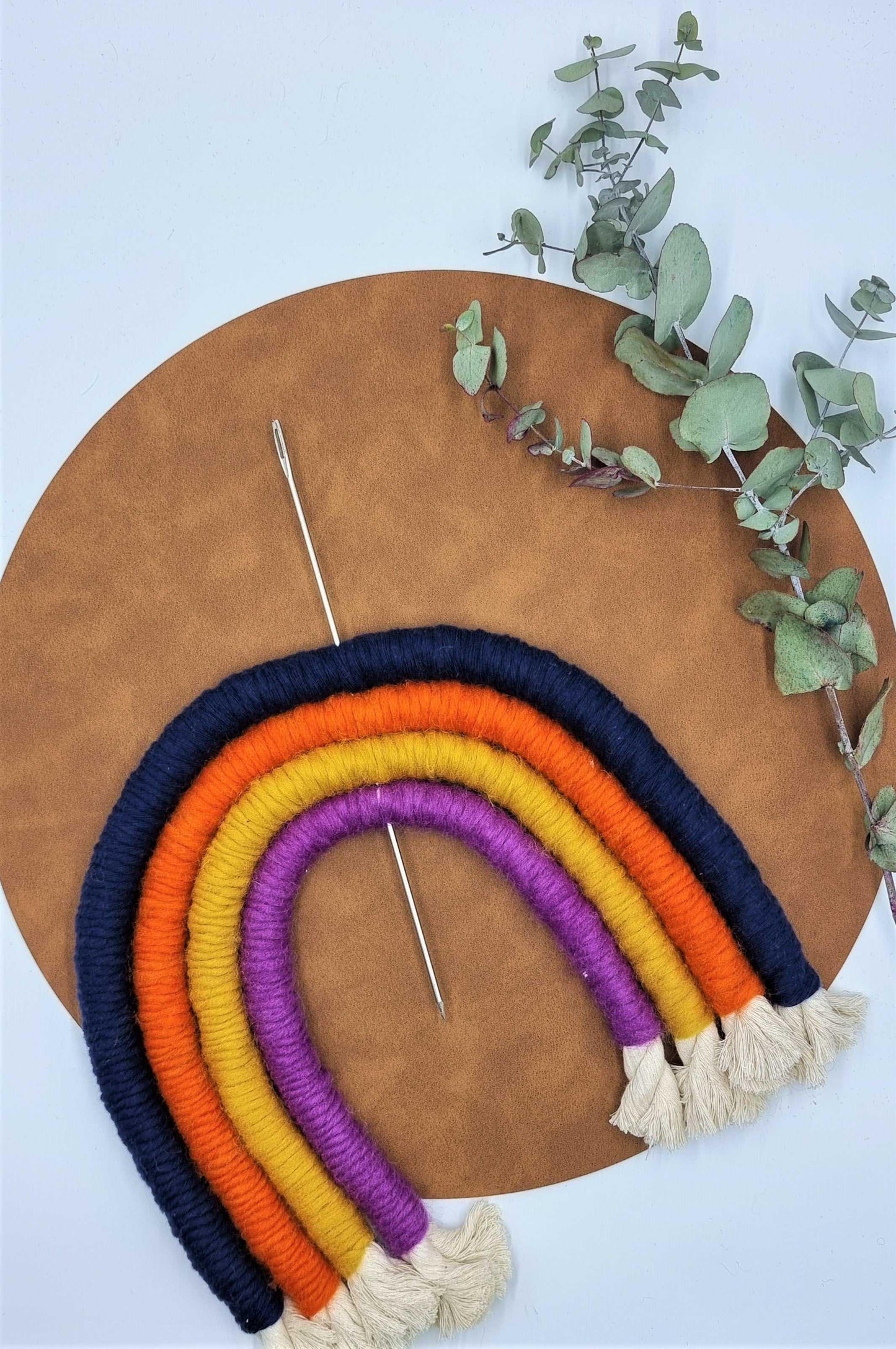 Long Metal Needle - 25cm XL Rainbow Macrame Maker Stardust Melbourne