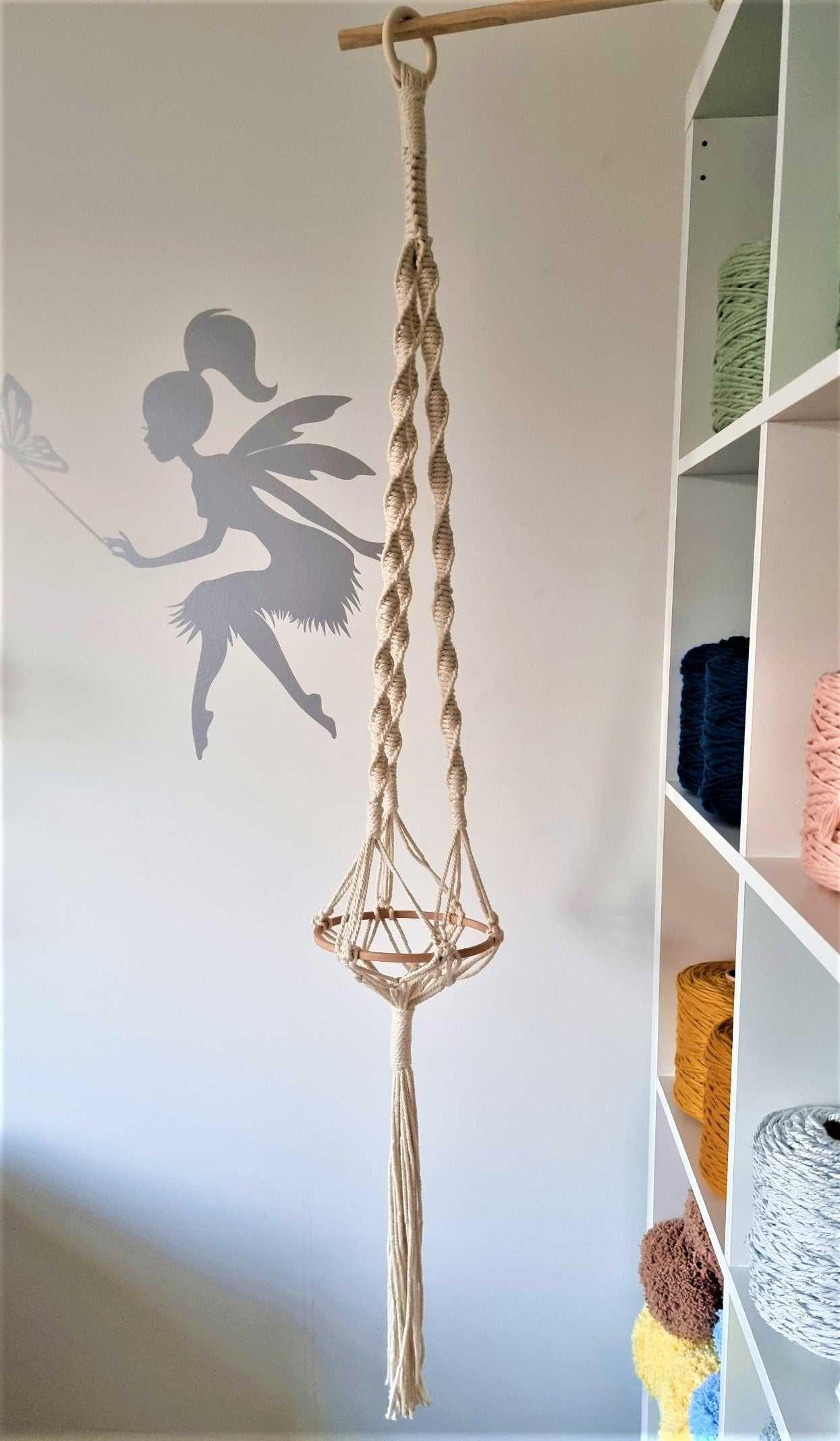 Macrame Oil Hanger Diffuser | unique home decor | 145cm - Stardust Melbourne
