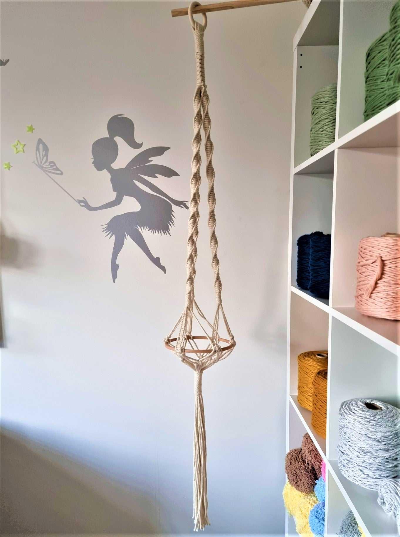 Macrame Oil Hanger Diffuser | unique home decor | 145cm - Stardust Melbourne