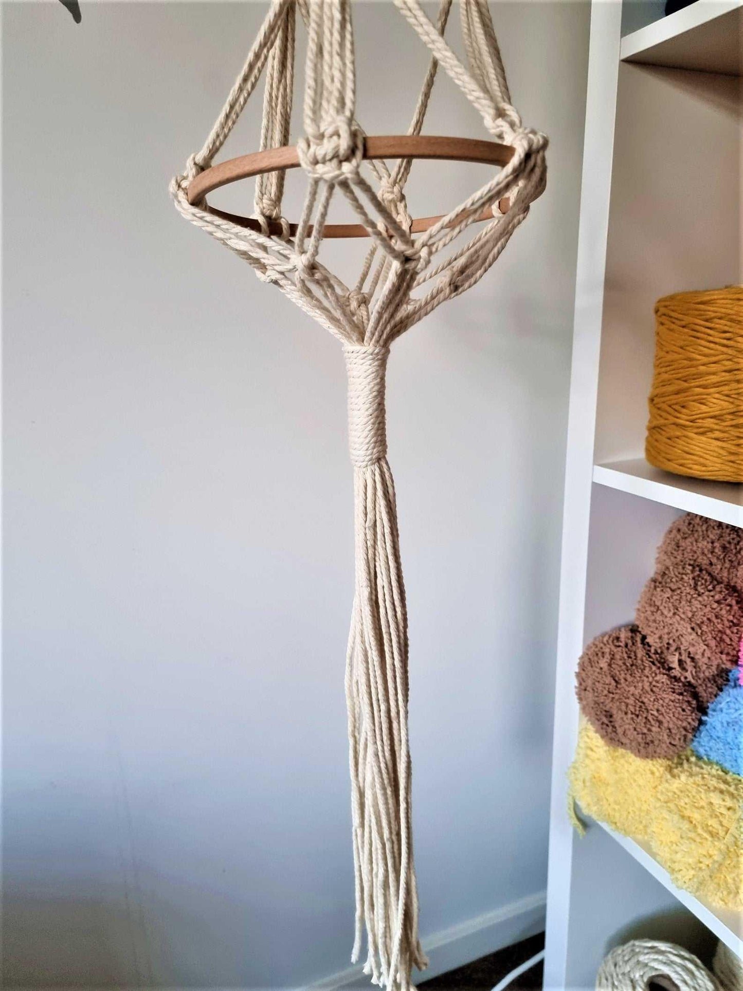 Macrame Oil Hanger Diffuser | unique home decor | 145cm - Stardust Melbourne