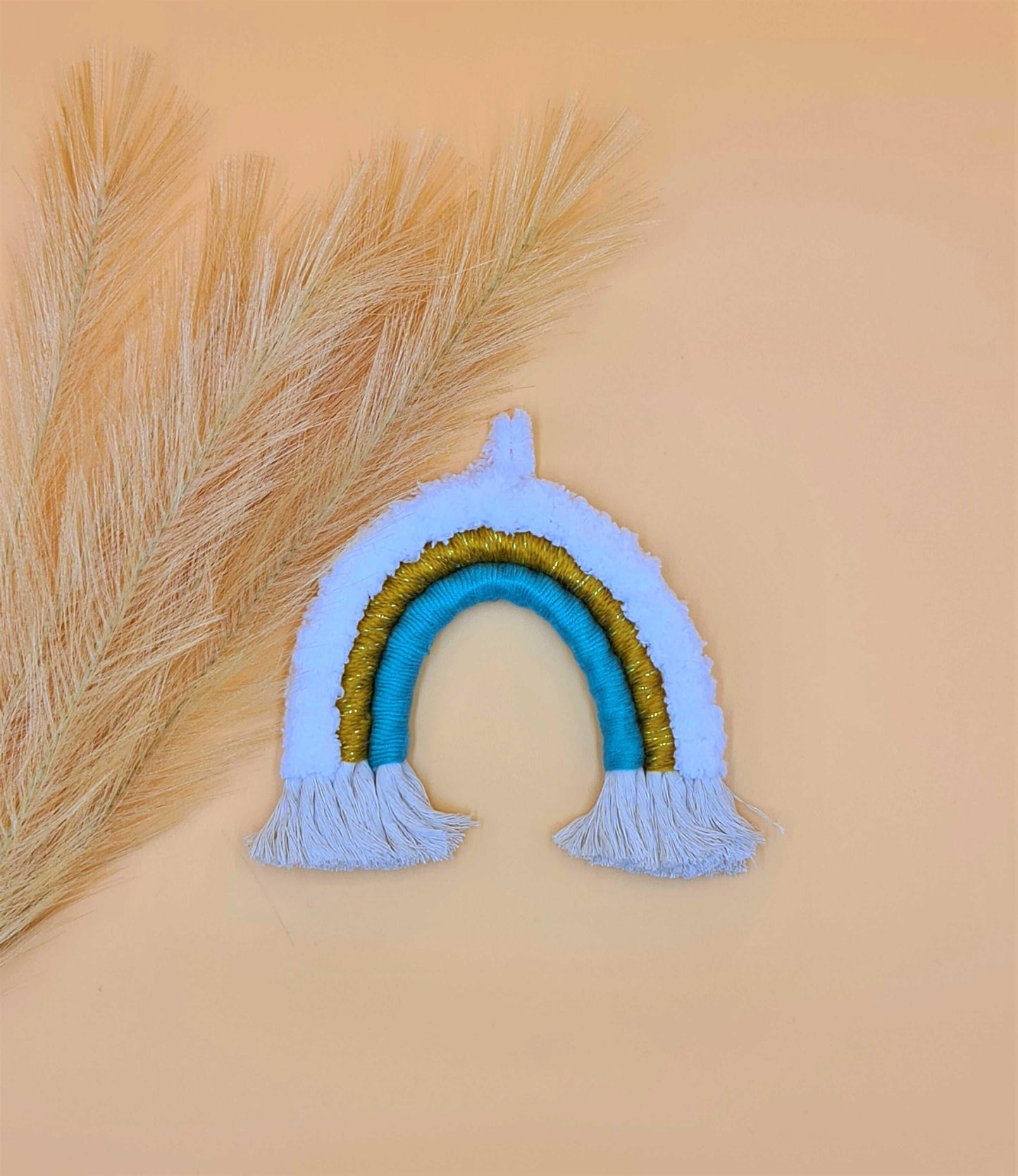 Macrame Rainbow Car Charm | Boho Accessories | 3 colours - Stardust Melbourne