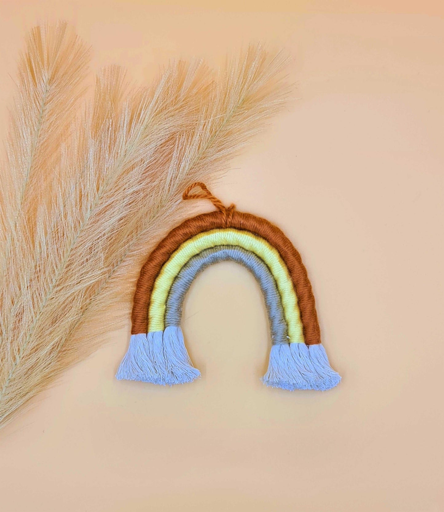 Macrame Rainbow Car Charm | Boho Accessories | 3 colours - Stardust Melbourne