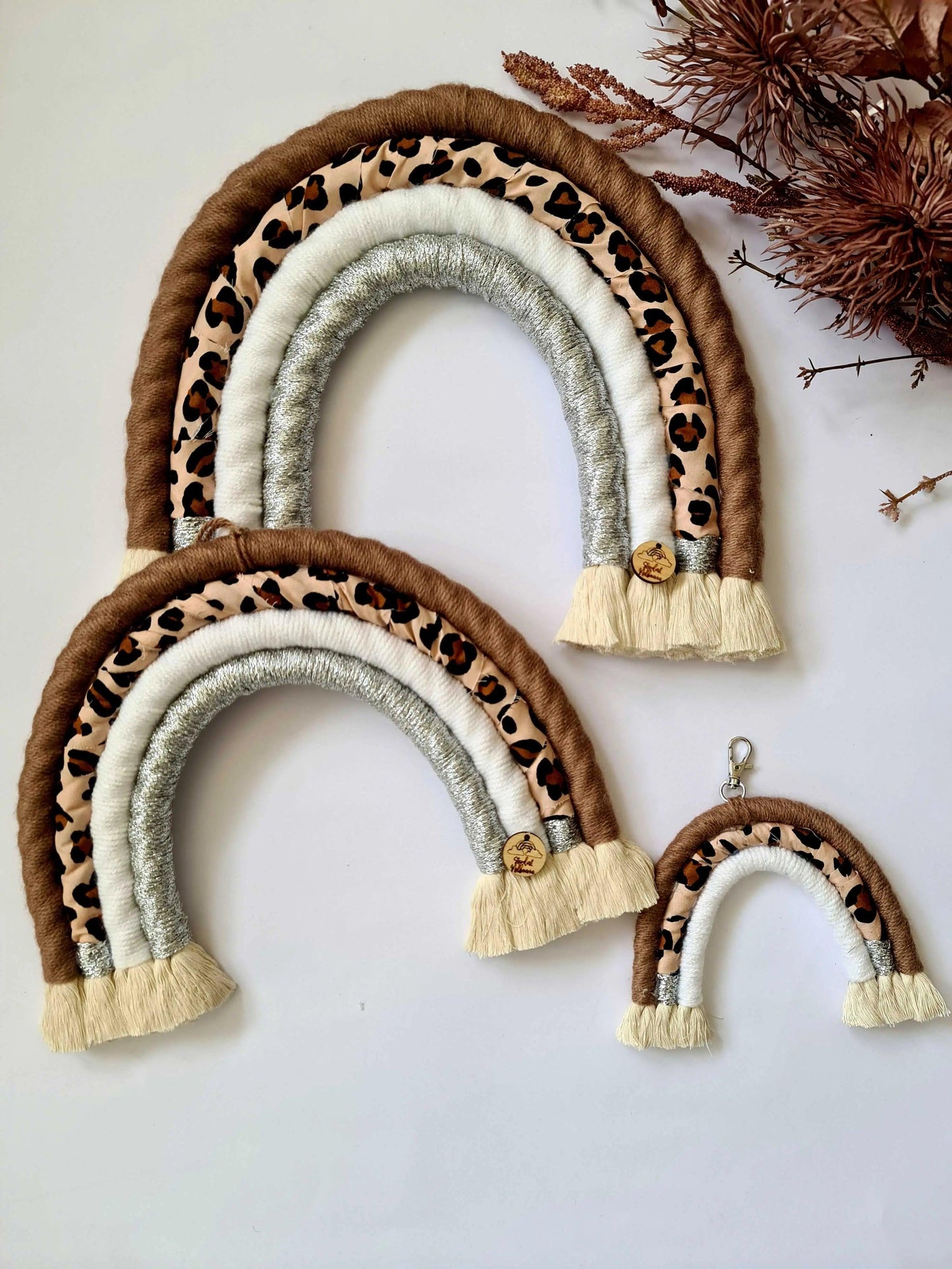 Macrame Rainbow Set | 1 Big 1 Medium 1 Small Macrame Rainbow - Stardust Melbourne