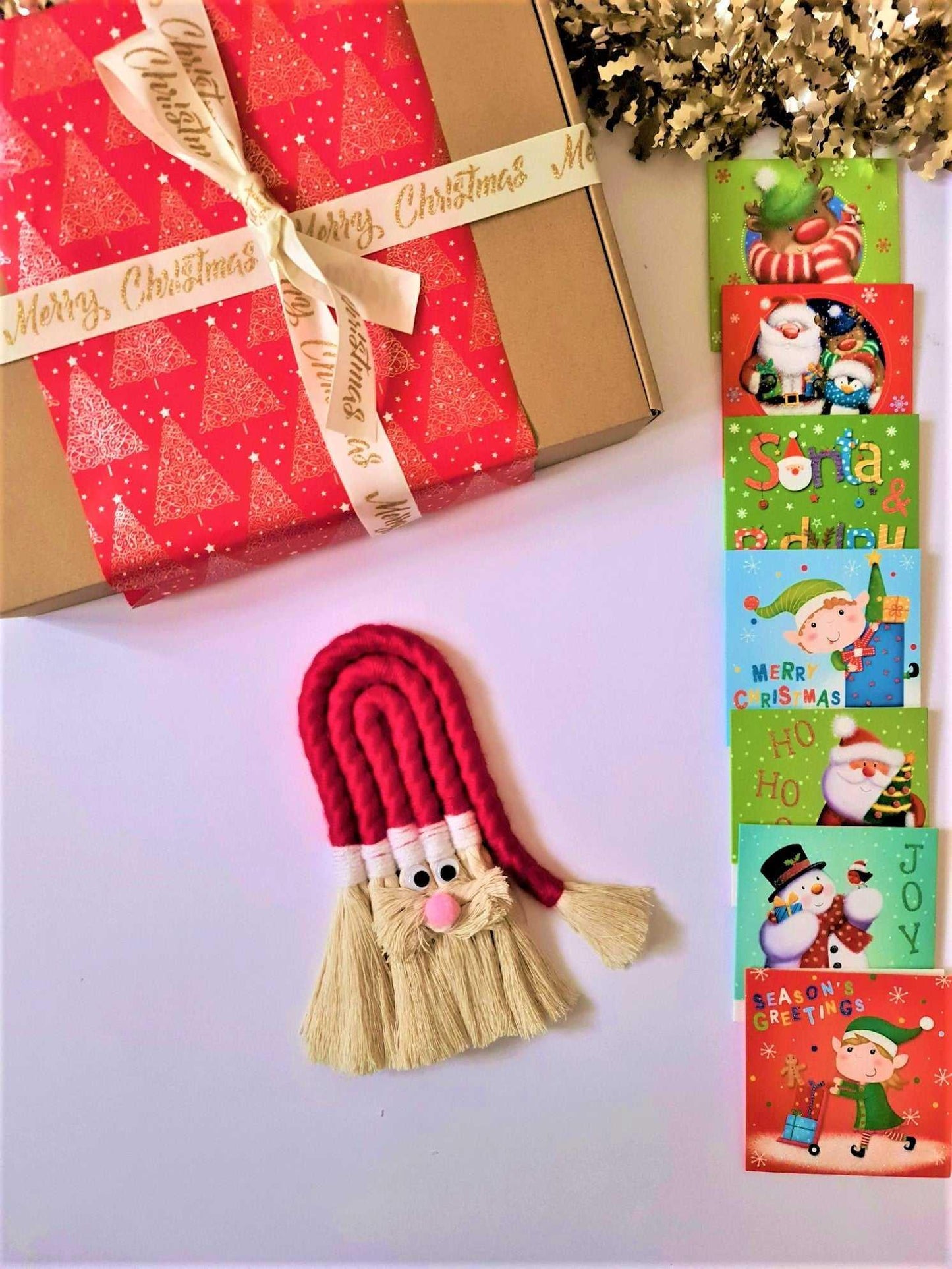 Macrame Santa Clause | Christmas Design - Stardust Melbourne