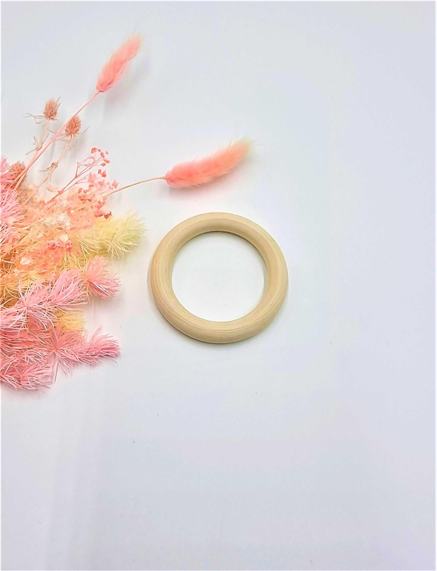 Natural Macrame Wood Ring Stardust Melbourne