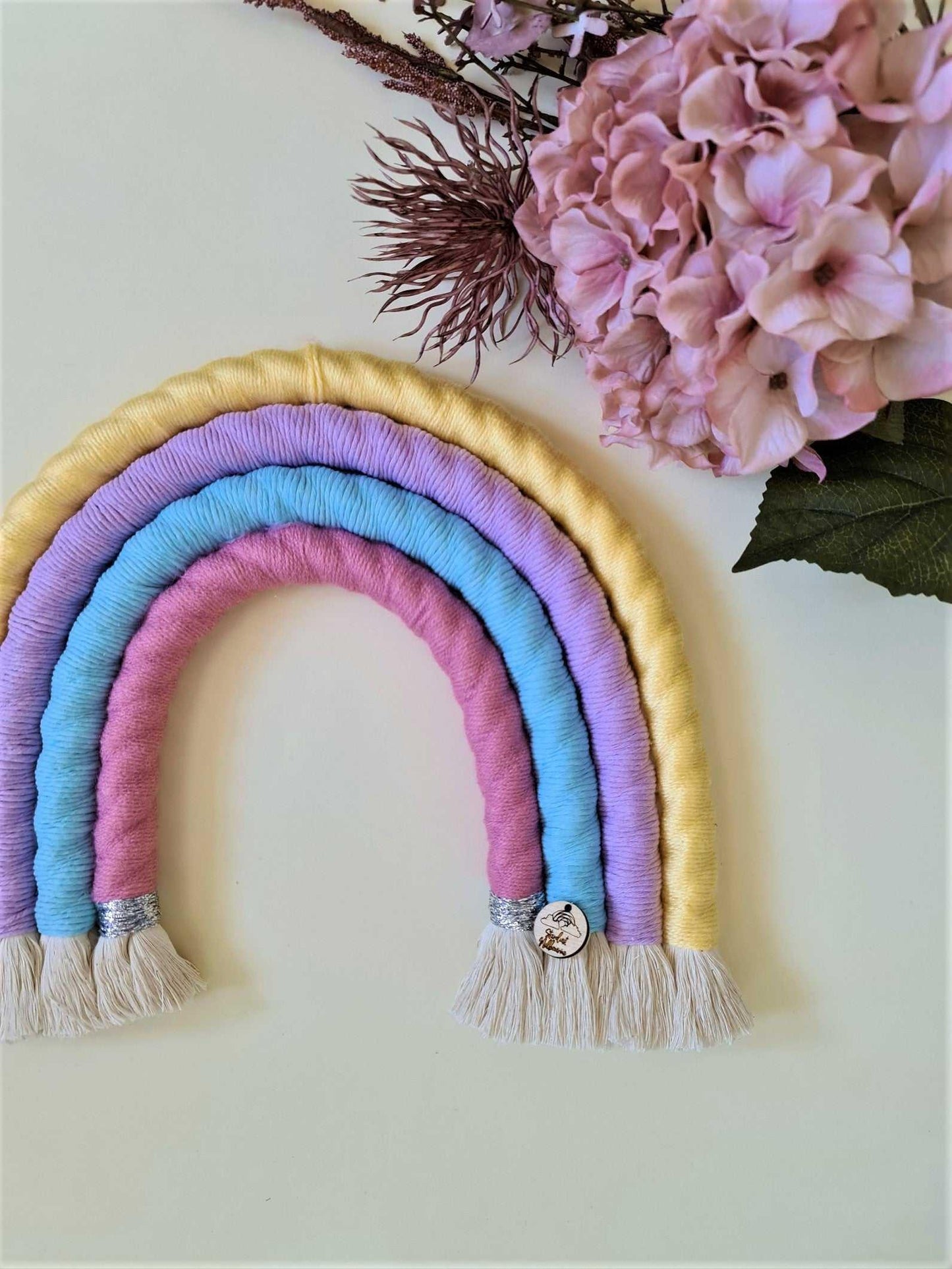 Pastel Dream Macrame Rainbow -Large - Stardust Melbourne