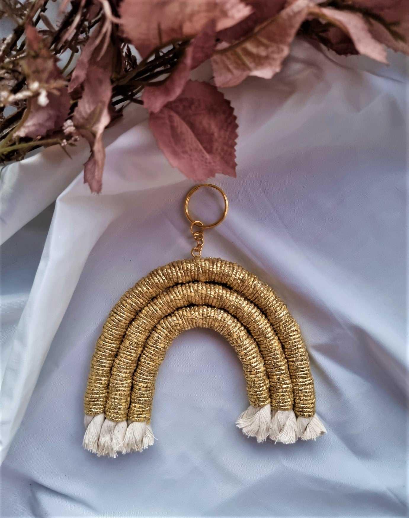 Shiny Macrame String | Gold Stardust Melbourne