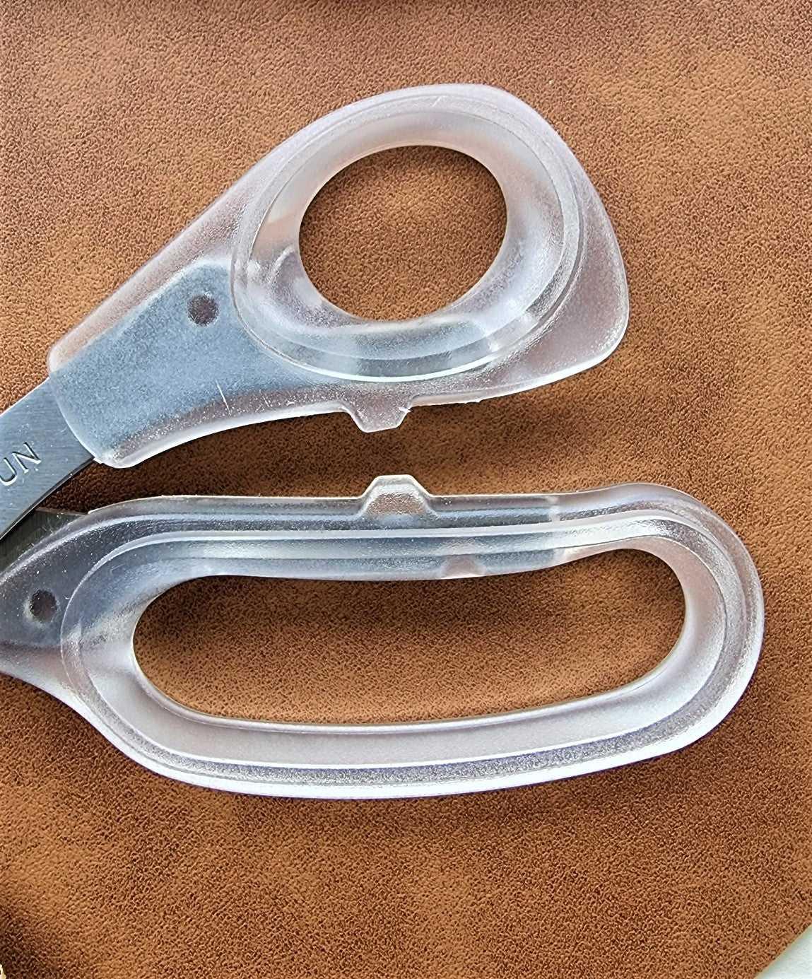 Transparent Handle Stainless Steel Scissors 23cm | Length 9'' |  Weight 140g Stardust Melbourne