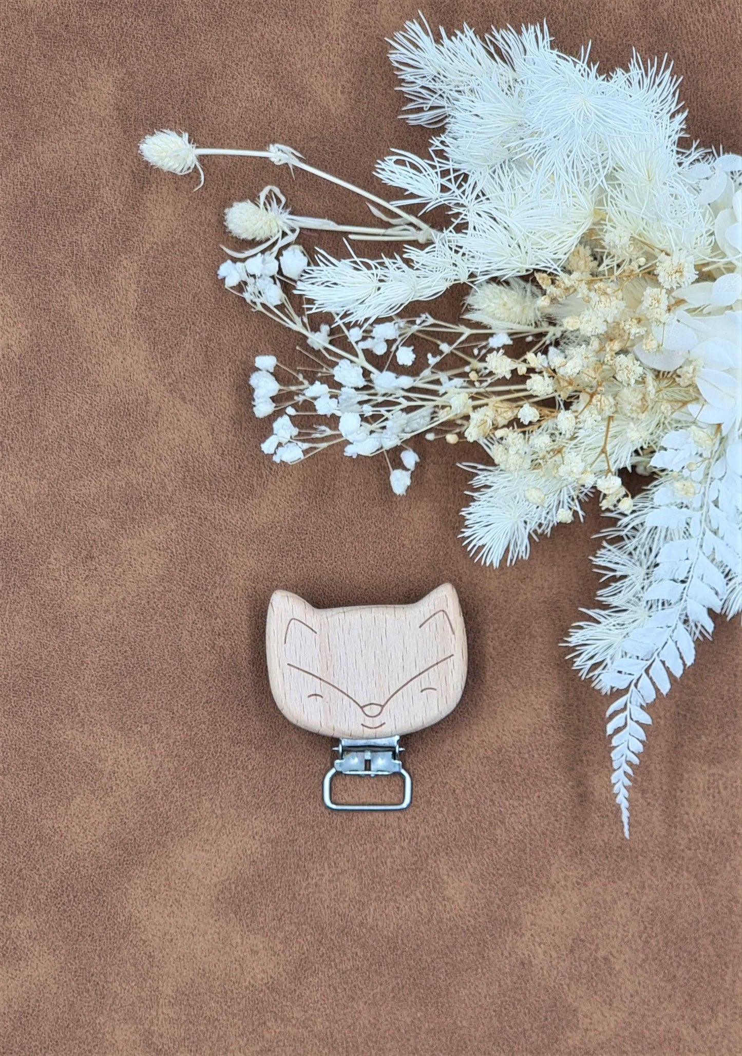 Wooden Pacifier Dummy Clip Holder Stardust Melbourne