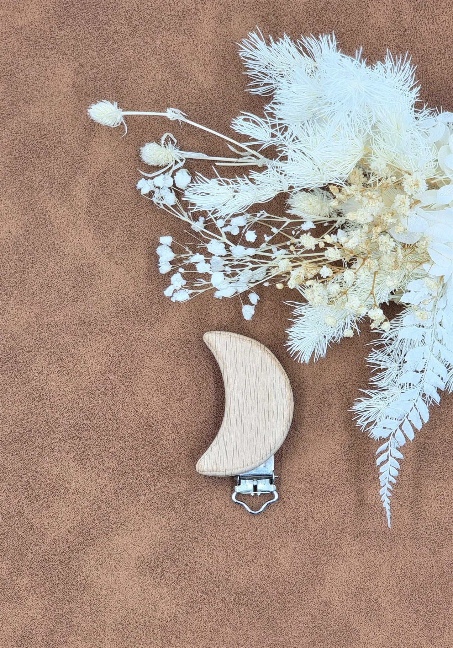Wooden Pacifier Dummy Clip Holder Stardust Melbourne
