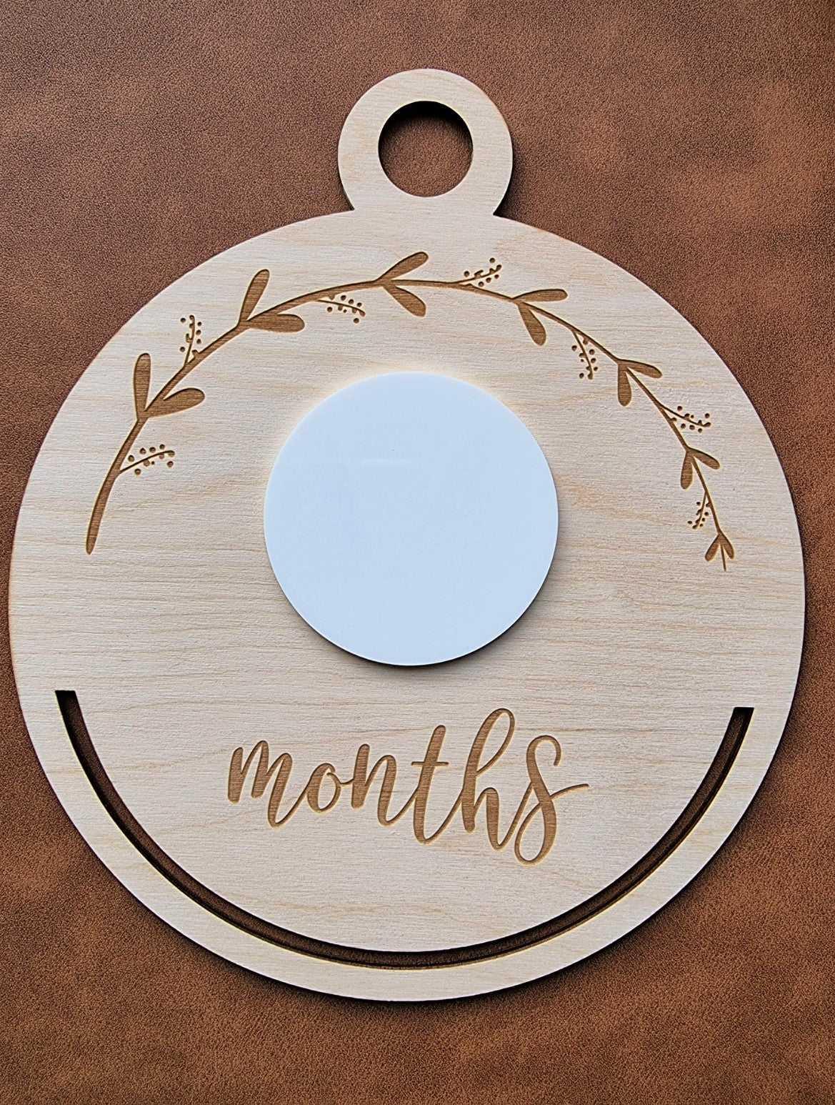 Wooden Macrame Baby Milestone Frame | L : 20cmx23cm | S : 10cmx11cm Stardust Melbourne
