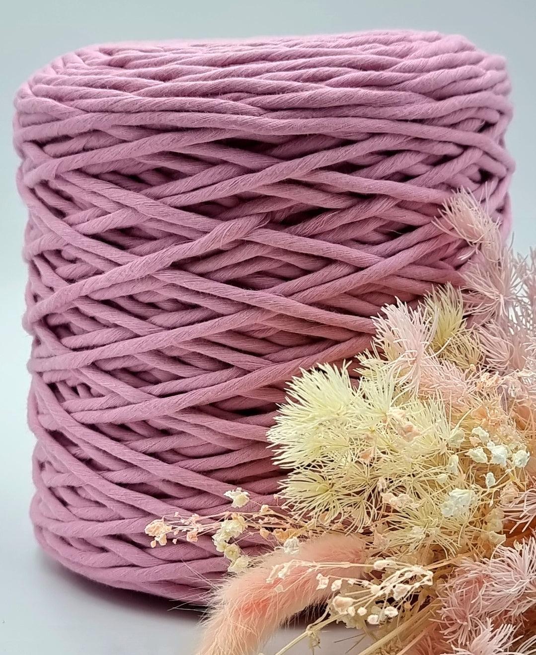 Candy Pink - 3MM Single Strand Luxe Cotton String 1KG Stardust Melbourne
