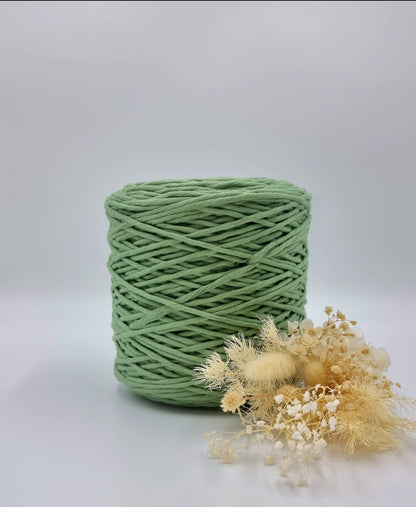 Fern Green - 3MM Single Strand Luxe Cotton String 1KG Stardust Melbourne