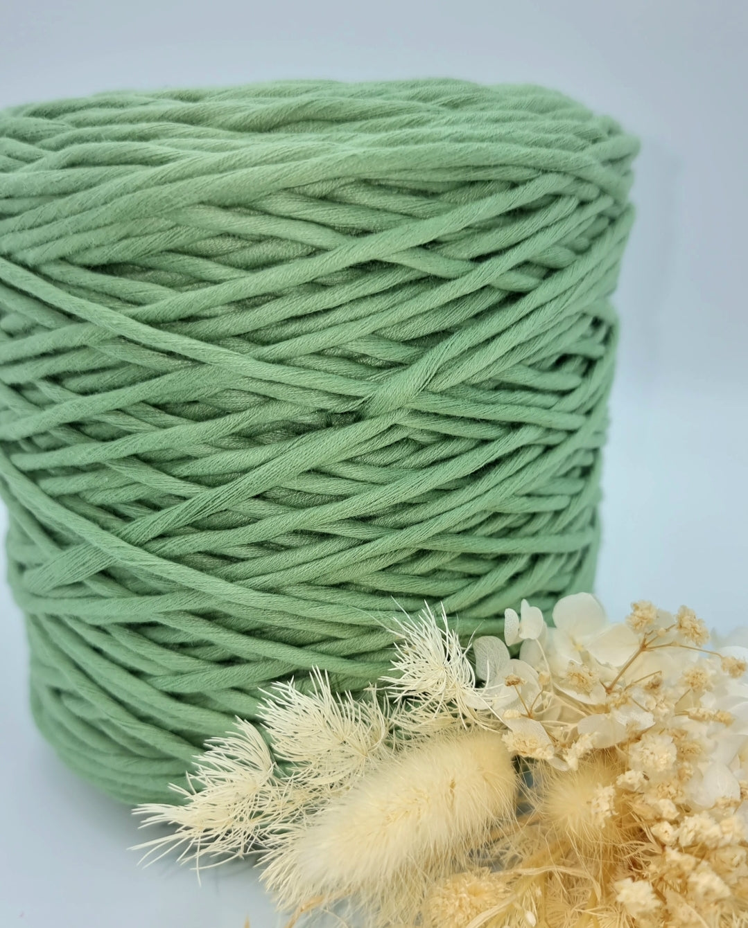 Patchwork String Green Fern Green - 3MM Single Strand Luxe Cotton String 1KG – Stardust Melbourne