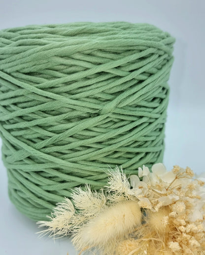 Fern Green - 3MM Single Strand Luxe Cotton String 1KG Stardust Melbourne