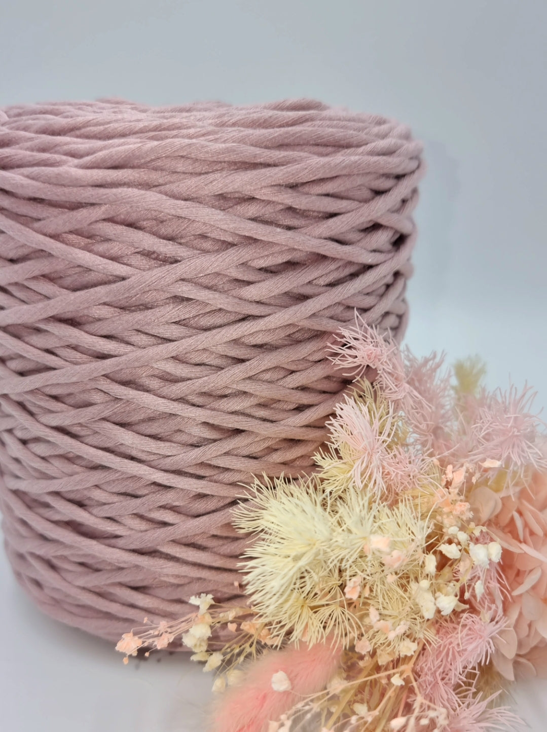 Pearl Pink - 3MM Single Strand Luxe Cotton String 1KG Stardust Melbourne