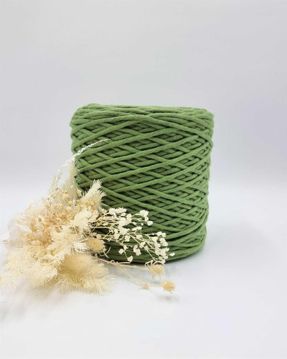 Spring Green - 3MM  Single Strand Luxe Cotton String 1KG Stardust Melbourne