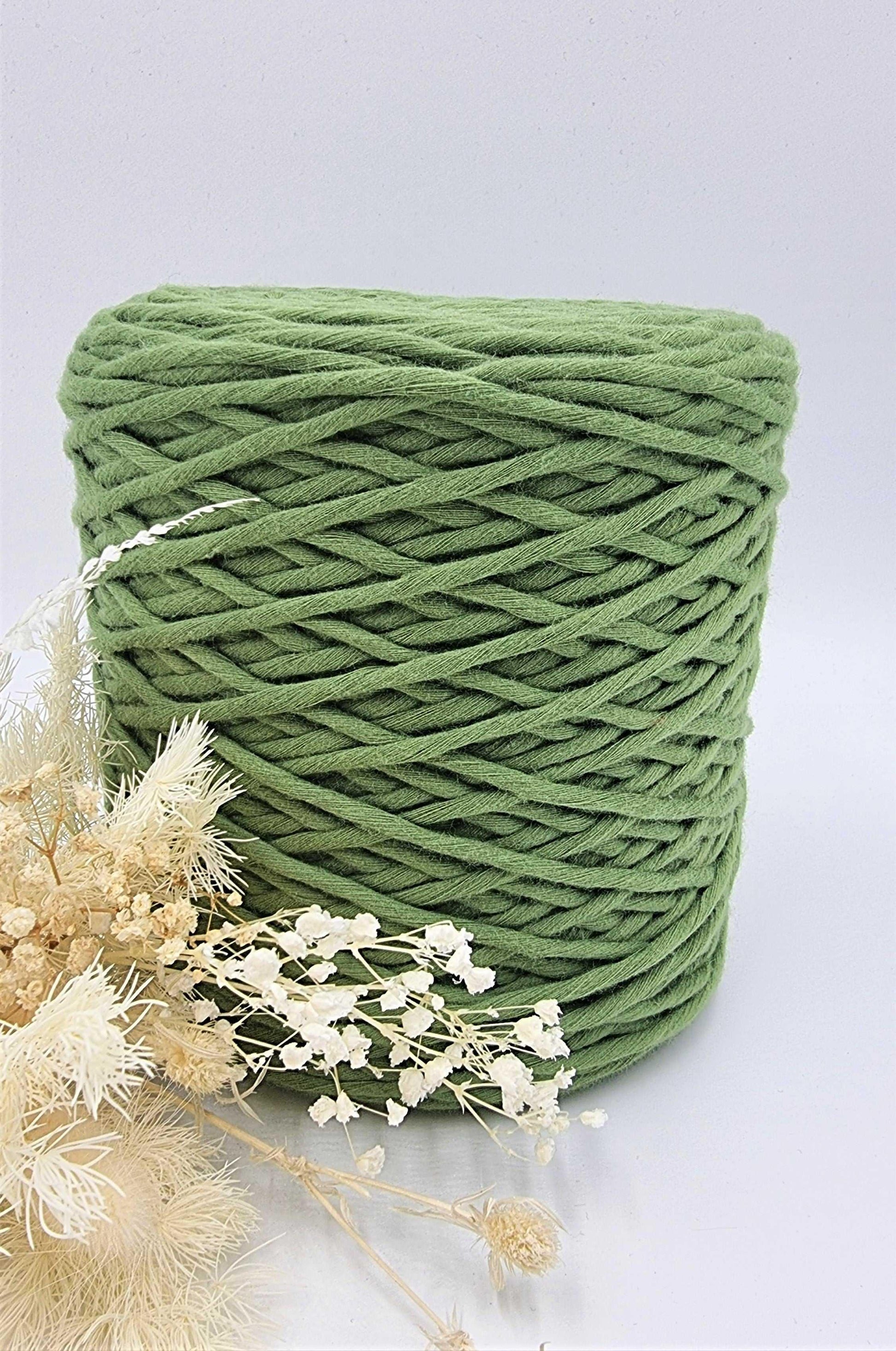 Spring Green - 3MM  Single Strand Luxe Cotton String 1KG Stardust Melbourne