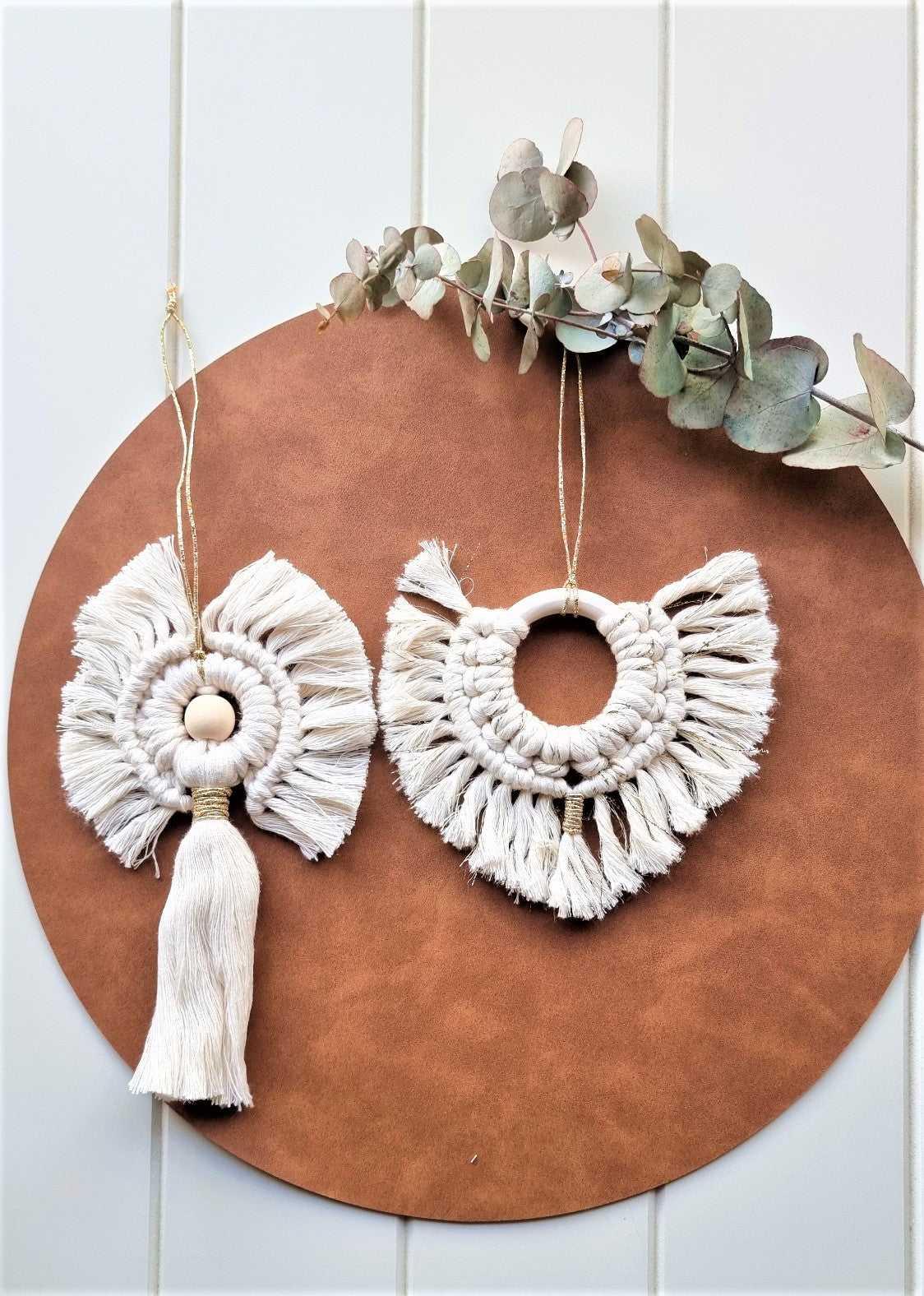 Christmas Ornaments Sets Handmade 100% cotton - Stardust Melbourne