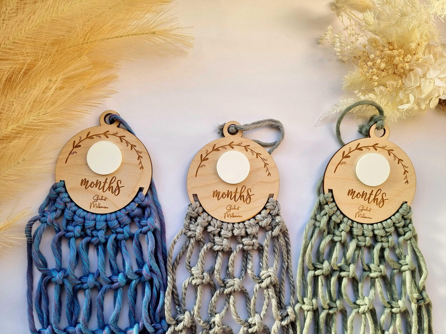 Macrame Milestone Wall Hanging | Unique Designs of Macrame - Stardust Melbourne