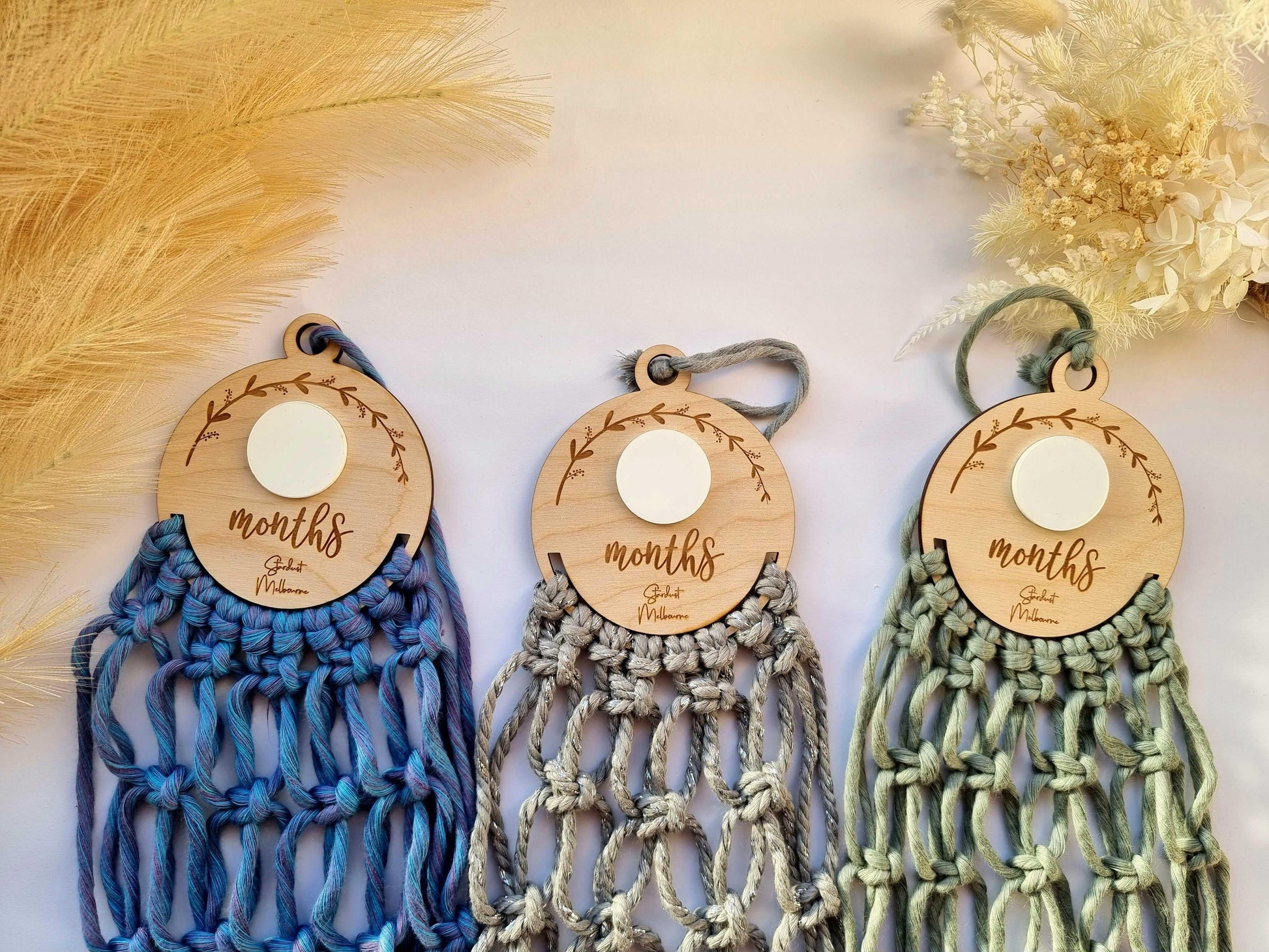 Macrame Milestone Wall Hanging | Unique Designs of Macrame - Stardust Melbourne