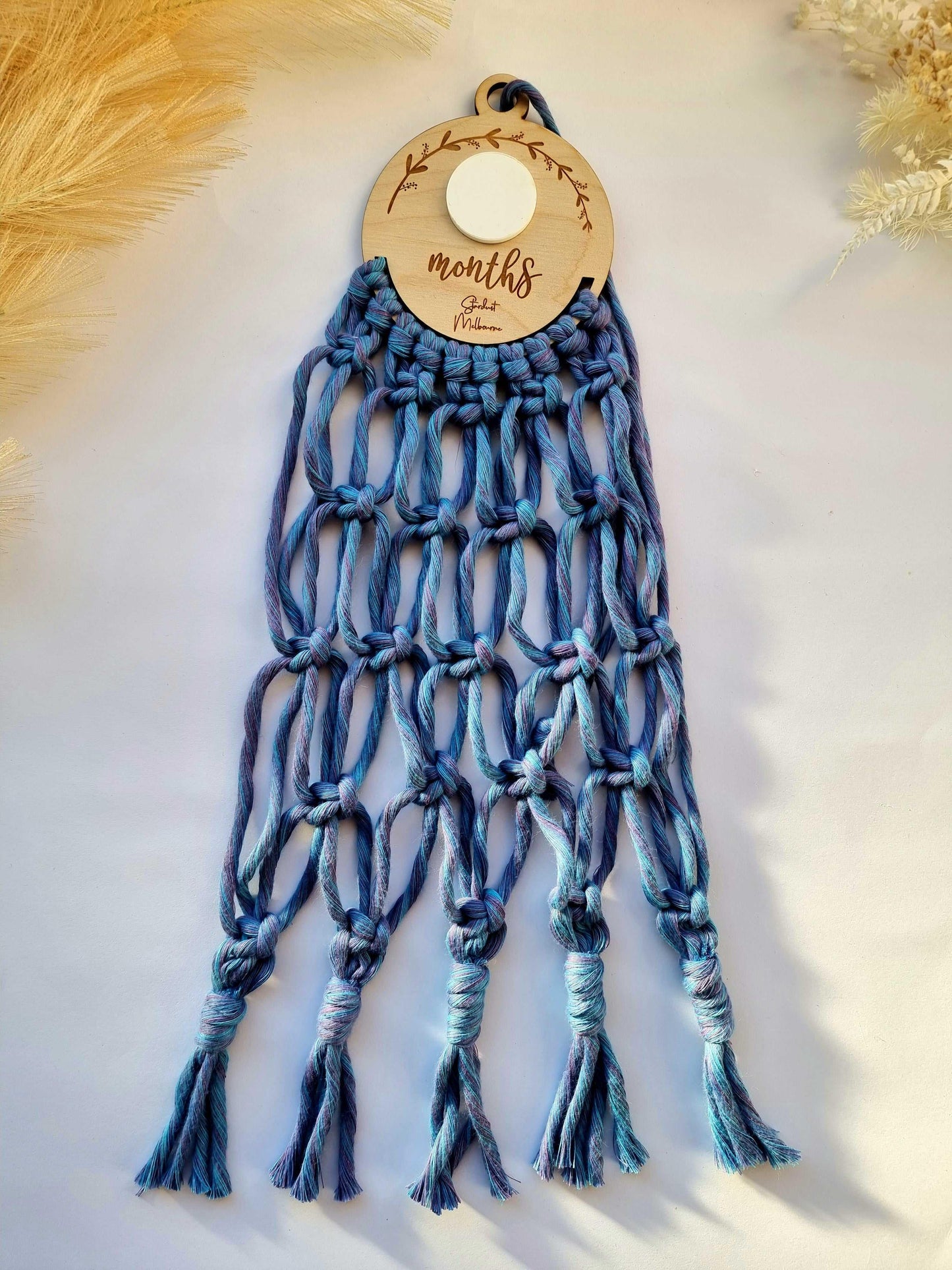 Macrame Milestone Wall Hanging | Unique Designs of Macrame - Stardust Melbourne