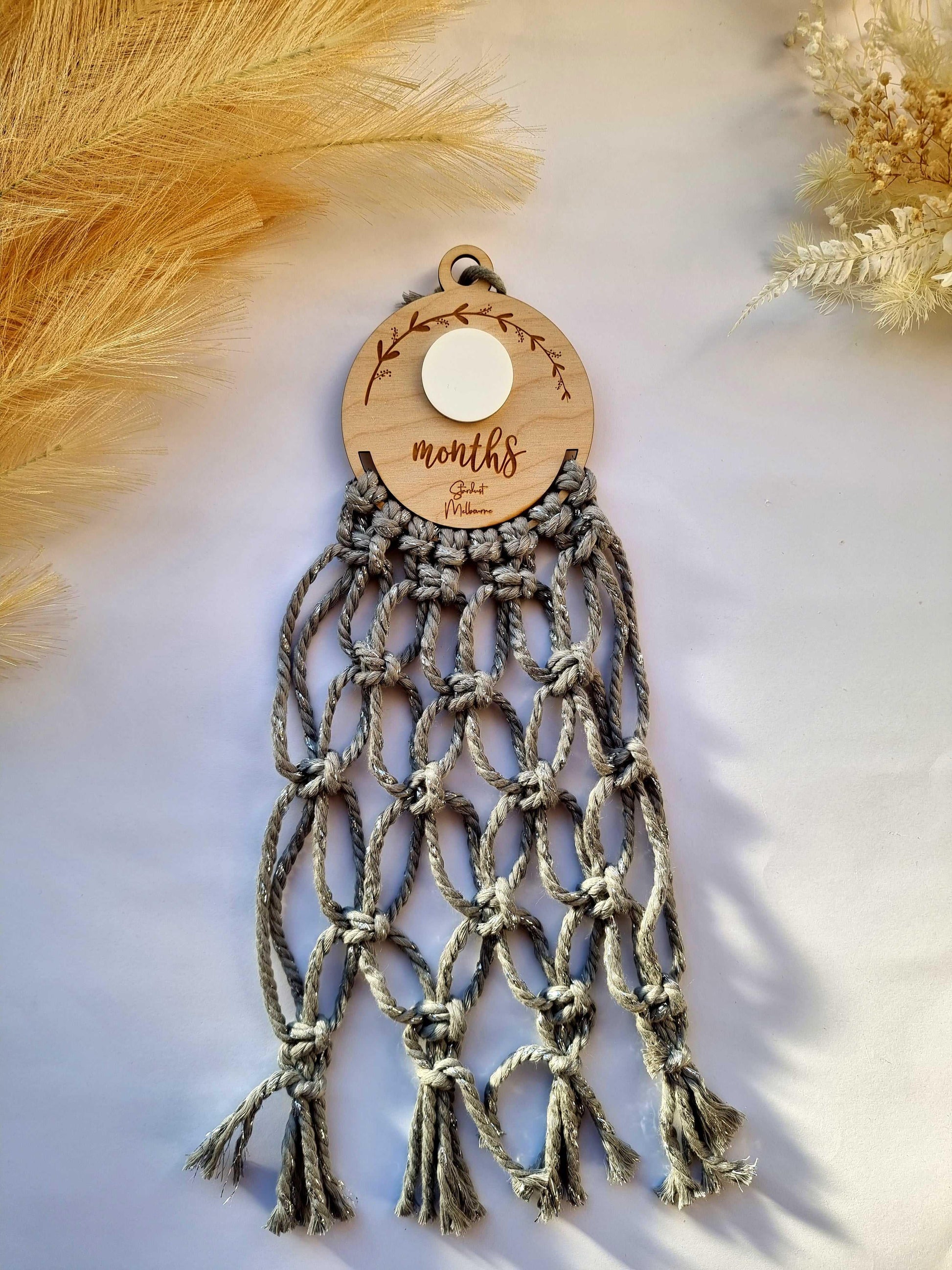 Macrame Milestone Wall Hanging | Unique Designs of Macrame - Stardust Melbourne