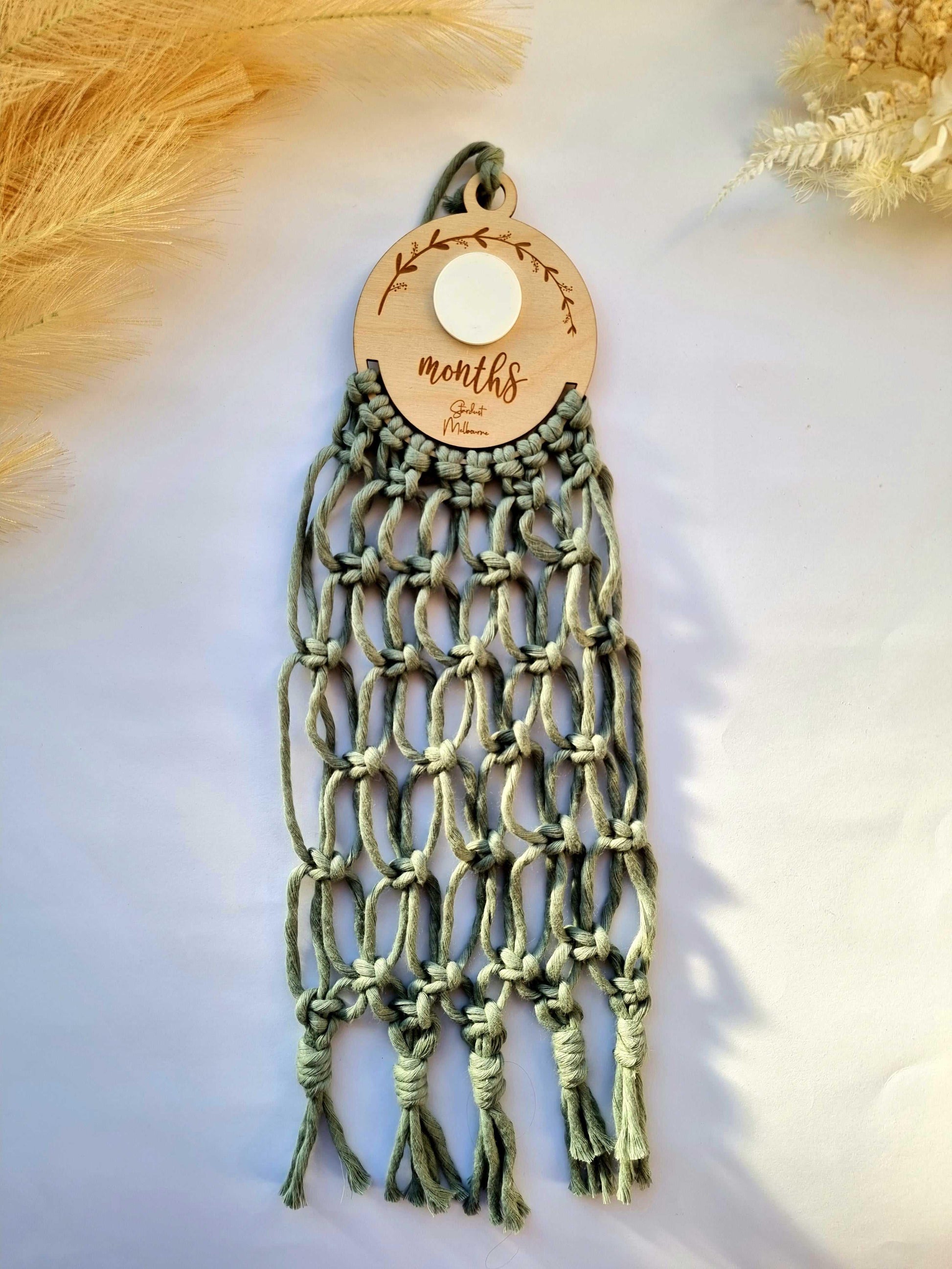 Macrame Milestone Wall Hanging | Unique Designs of Macrame - Stardust Melbourne