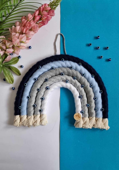 Macrame Rainbow Evil Eye  Home Decor XL | Handmade Rainbow - Stardust Melbourne