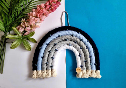 Macrame Rainbow Evil Eye  Home Decor XL | Handmade Rainbow - Stardust Melbourne