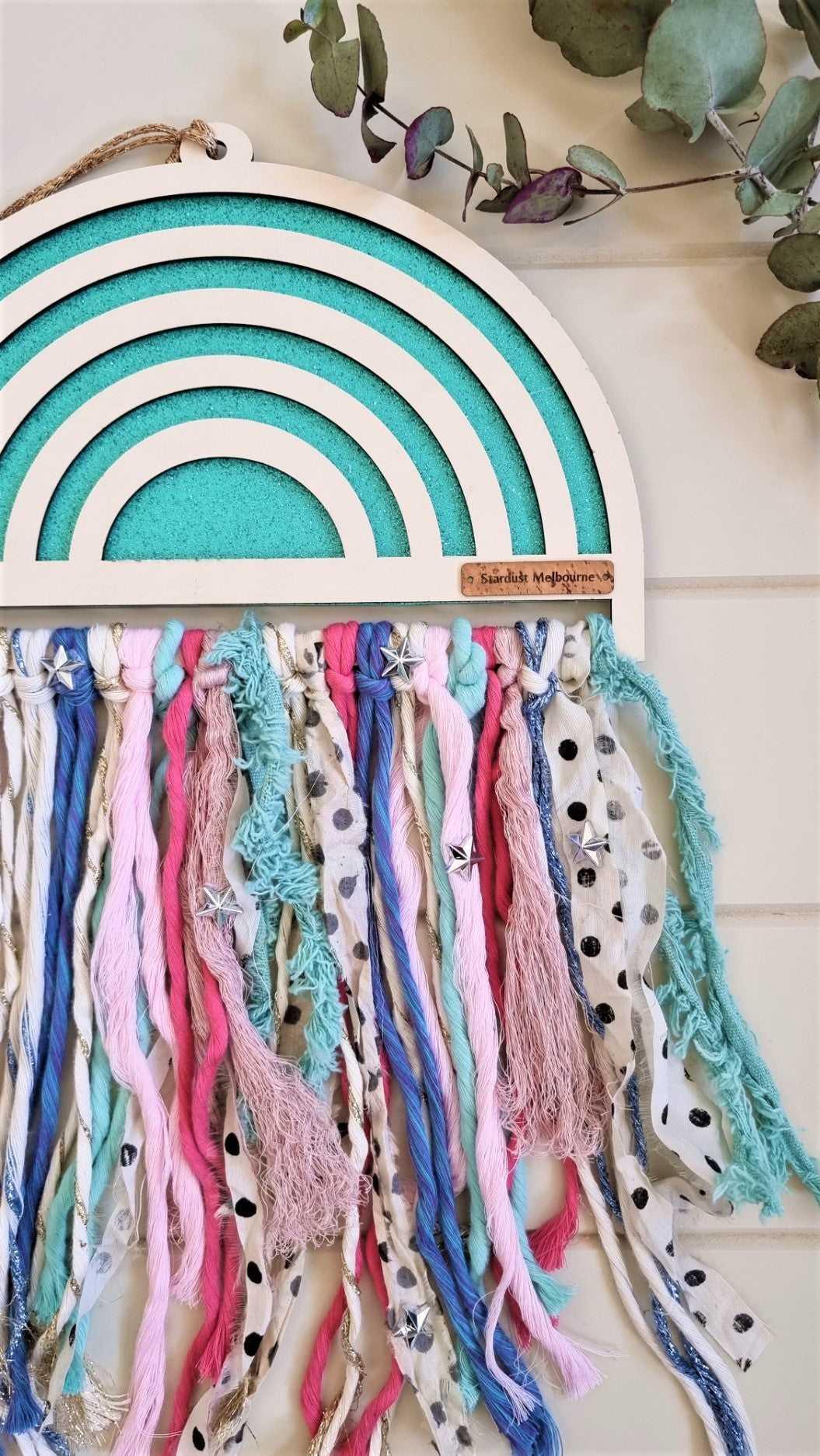 Macrame Rainbow Frame Fun and Creative Wall Hanging | Rainbow Decor - Stardust Melbourne