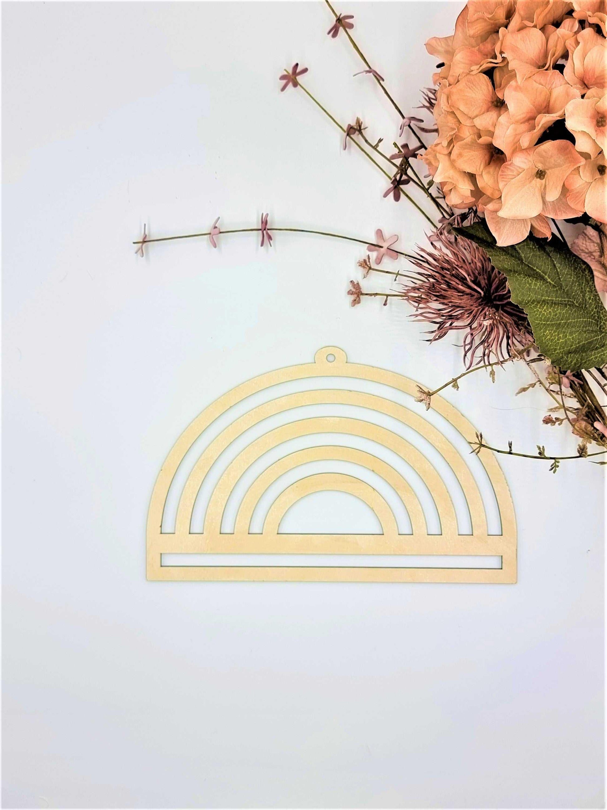Macrame Rainbow Frame Fun and Creative Wall Hanging | Rainbow Decor - Stardust Melbourne
