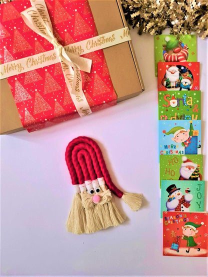 Macrame Santa Clause | Christmas Design - Stardust Melbourne