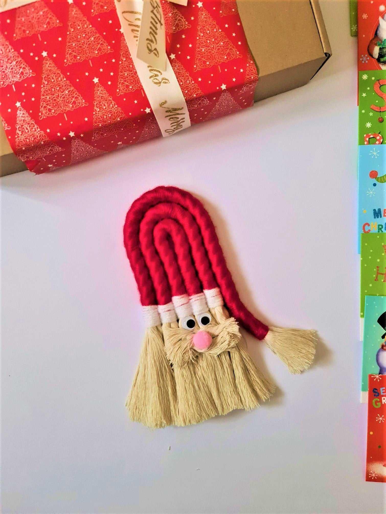 Macrame Santa Clause | Christmas Design - Stardust Melbourne
