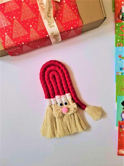 Macrame Santa Clause | Christmas Design - Stardust Melbourne