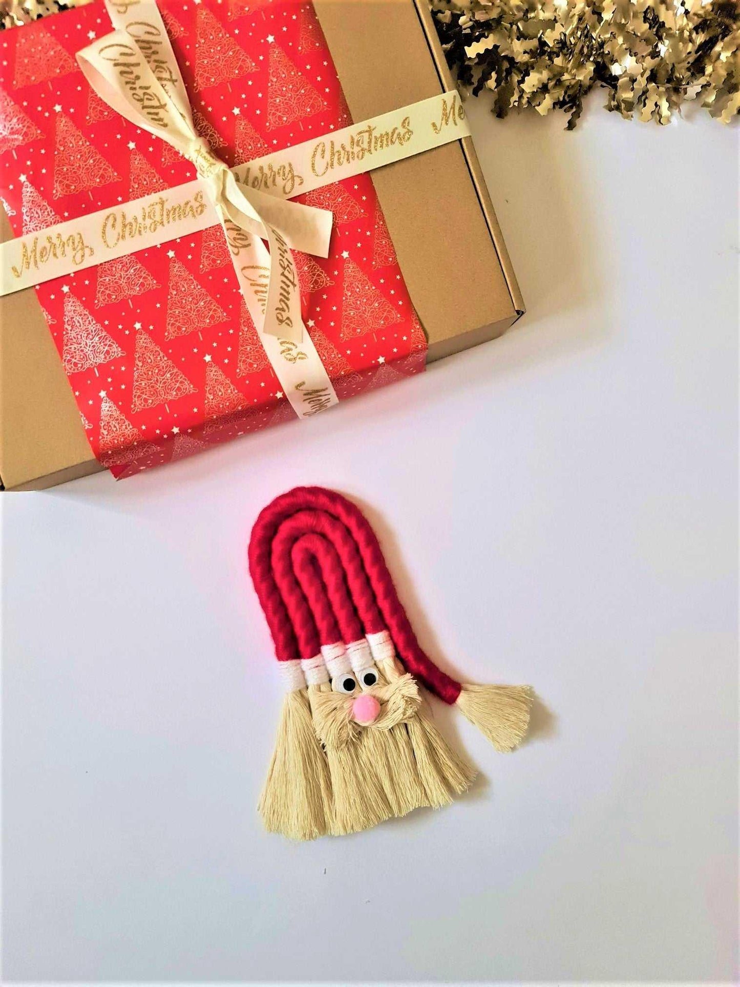 Macrame Santa Clause | Christmas Design - Stardust Melbourne