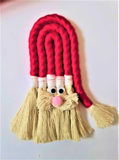 Macrame Santa Clause | Christmas Design - Stardust Melbourne