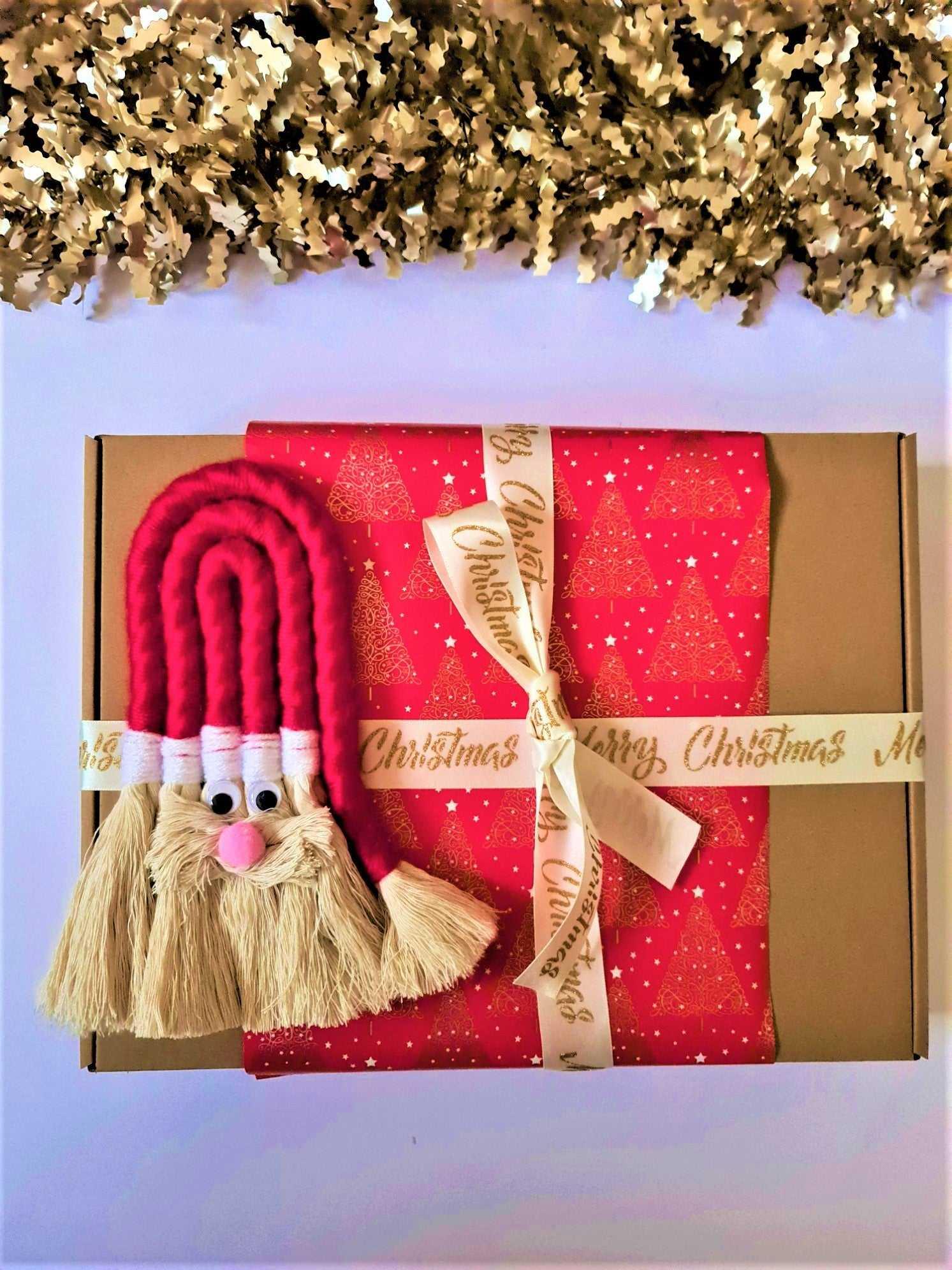 Macrame Santa Clause | Christmas Design - Stardust Melbourne