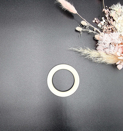 Natural Macrame Wood Ring Stardust Melbourne