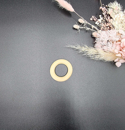 Natural Macrame Wood Ring Stardust Melbourne