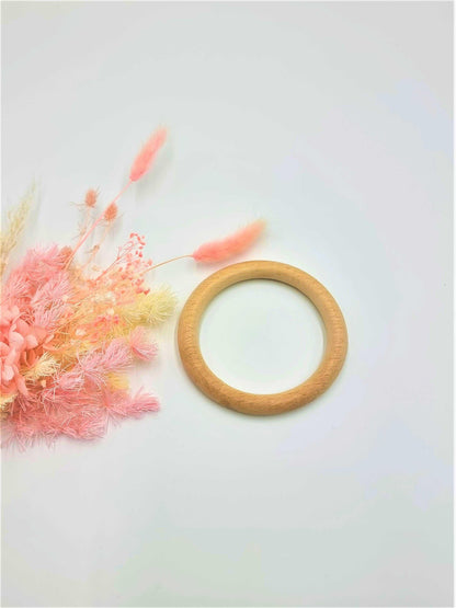 Natural Macrame Wood Ring Stardust Melbourne