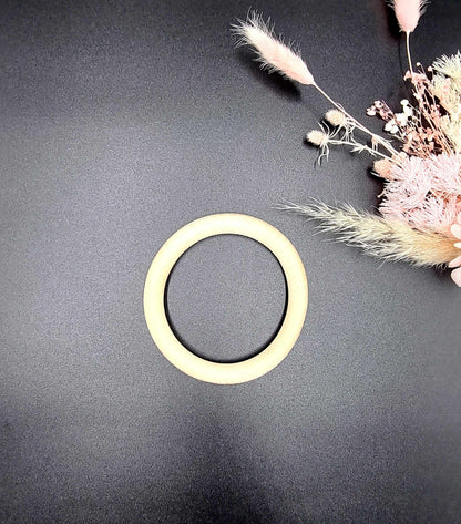 Natural Macrame Wood Ring Stardust Melbourne